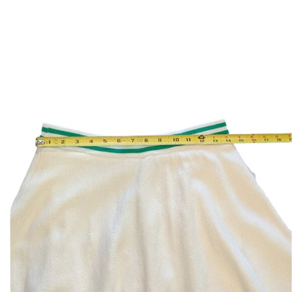 House of Harlow 1960 x Revolve White Knit Varsity Sweater & Skirt Set – Size M - Picture 13 of 15